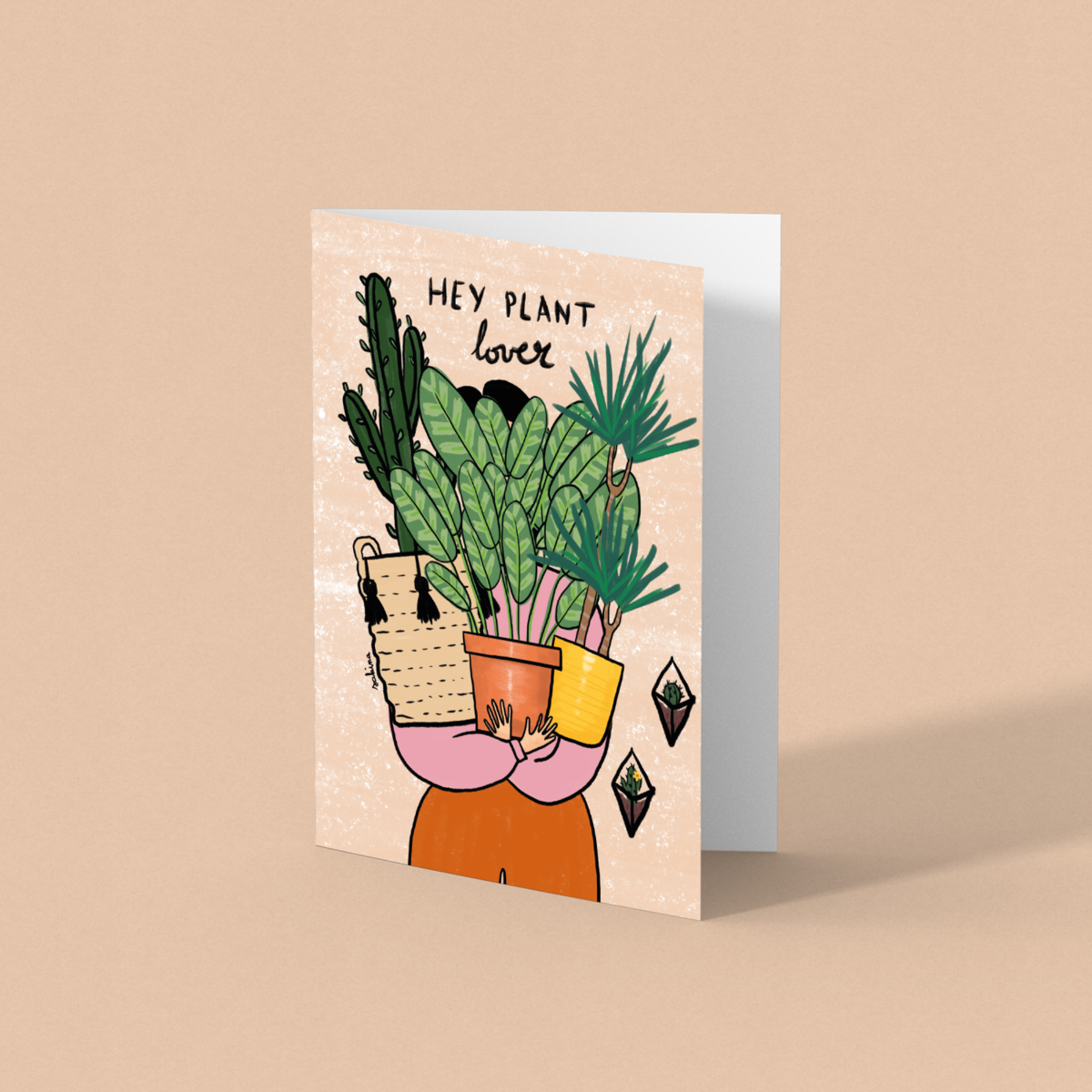 Plant lover card