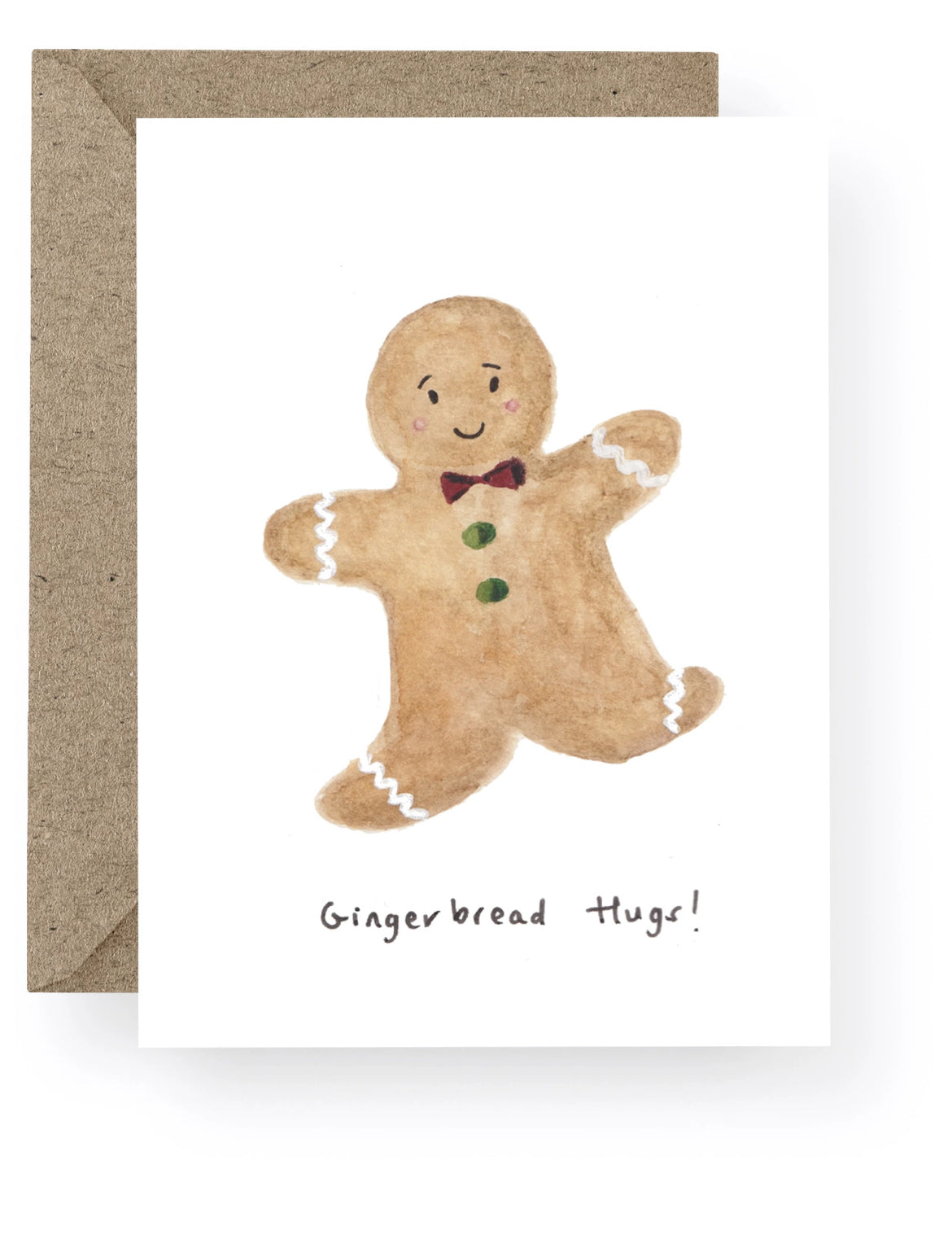 Gingerbread Hugs Card