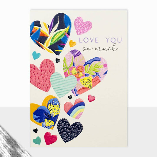 Hearts Thinking of You Card - Utopia Love You So Much