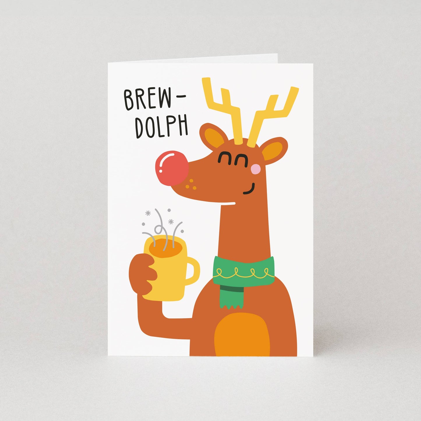 Brewdolph Christmas Cards | Funny Holiday Cards | Pun Cards