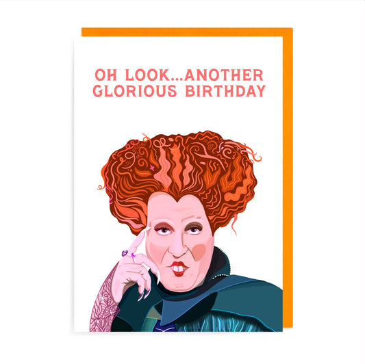 Winnifred's Glorious Birthday Card | Hocus Pocus