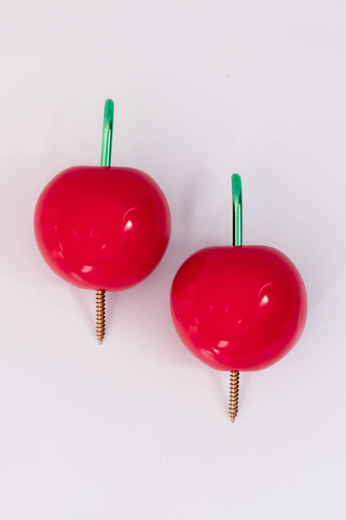 Wall Hook Set, Cherry