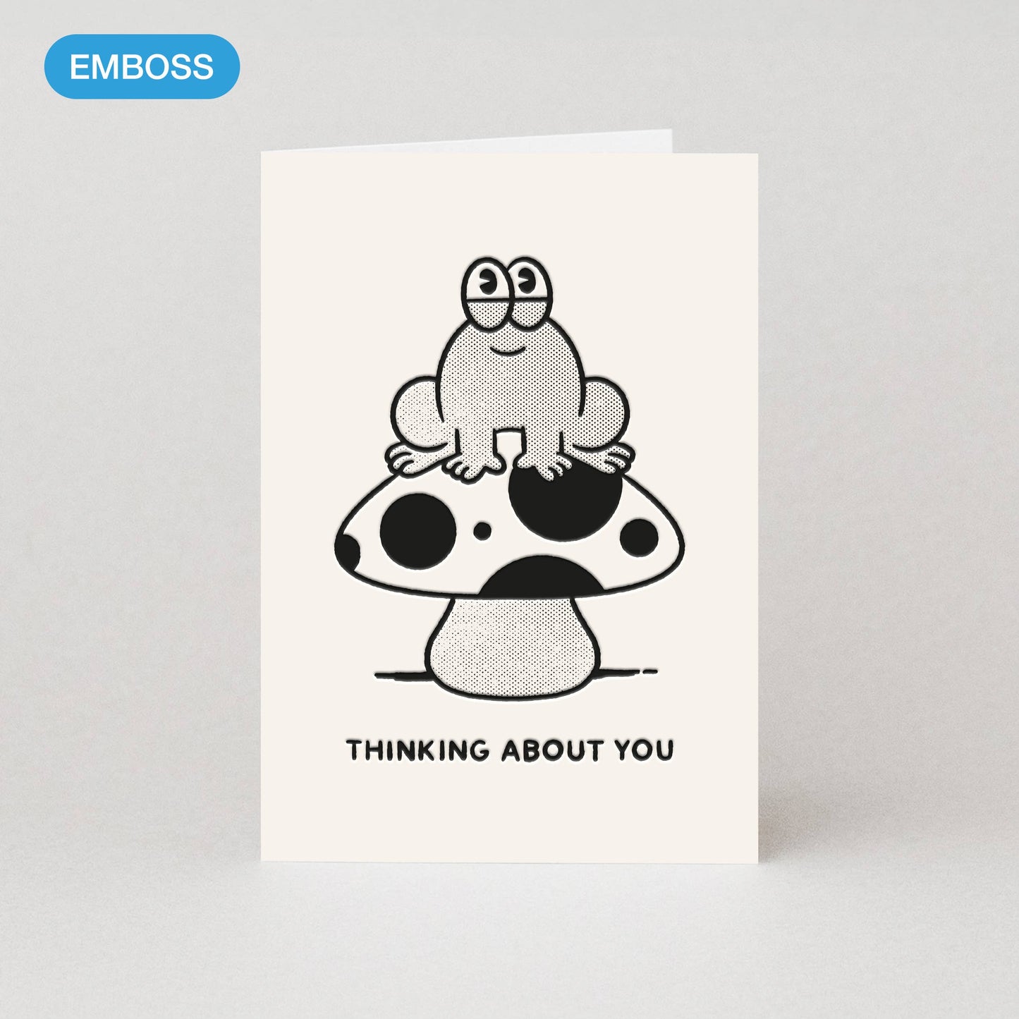 Toad Thinking Of You Card By Steve Gavan