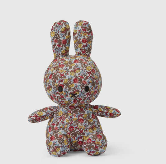 Miffy Ditsy Flower Red 23cm