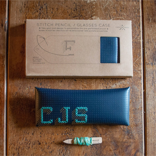 Stitch Pencil / Glasses Case NAVY