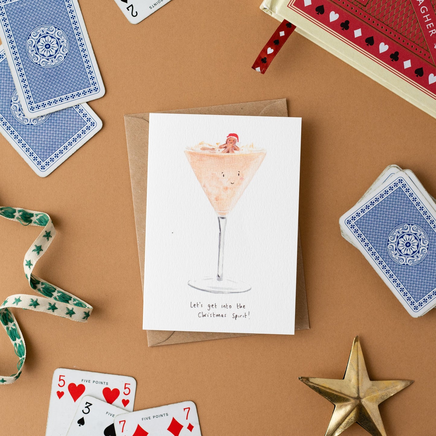 Gingerbread Martini Card