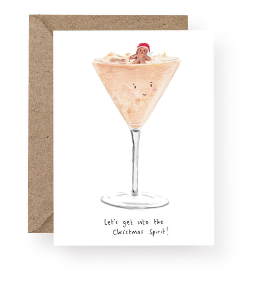 Gingerbread Martini Card