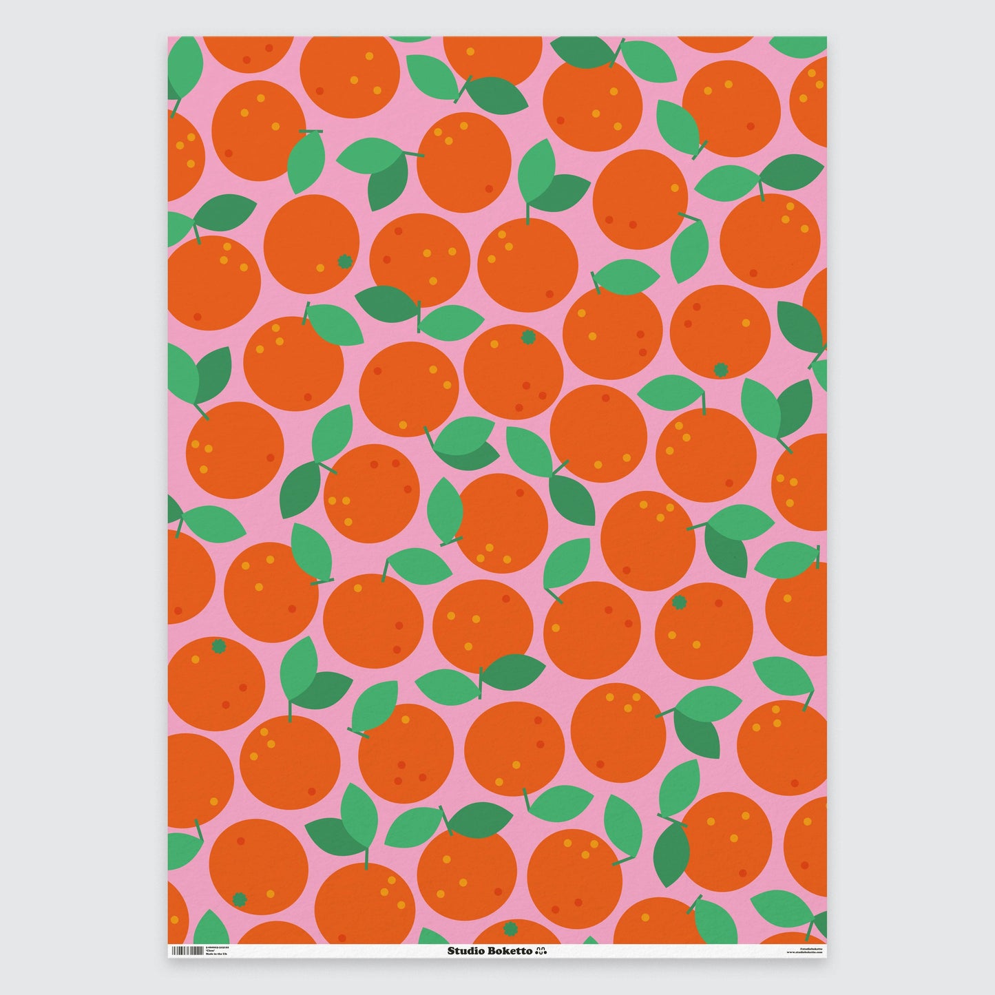 Clementine Christmas Gift Wrap