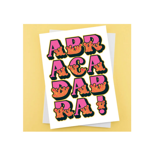 Abracadabra (Magic) Greeting Card