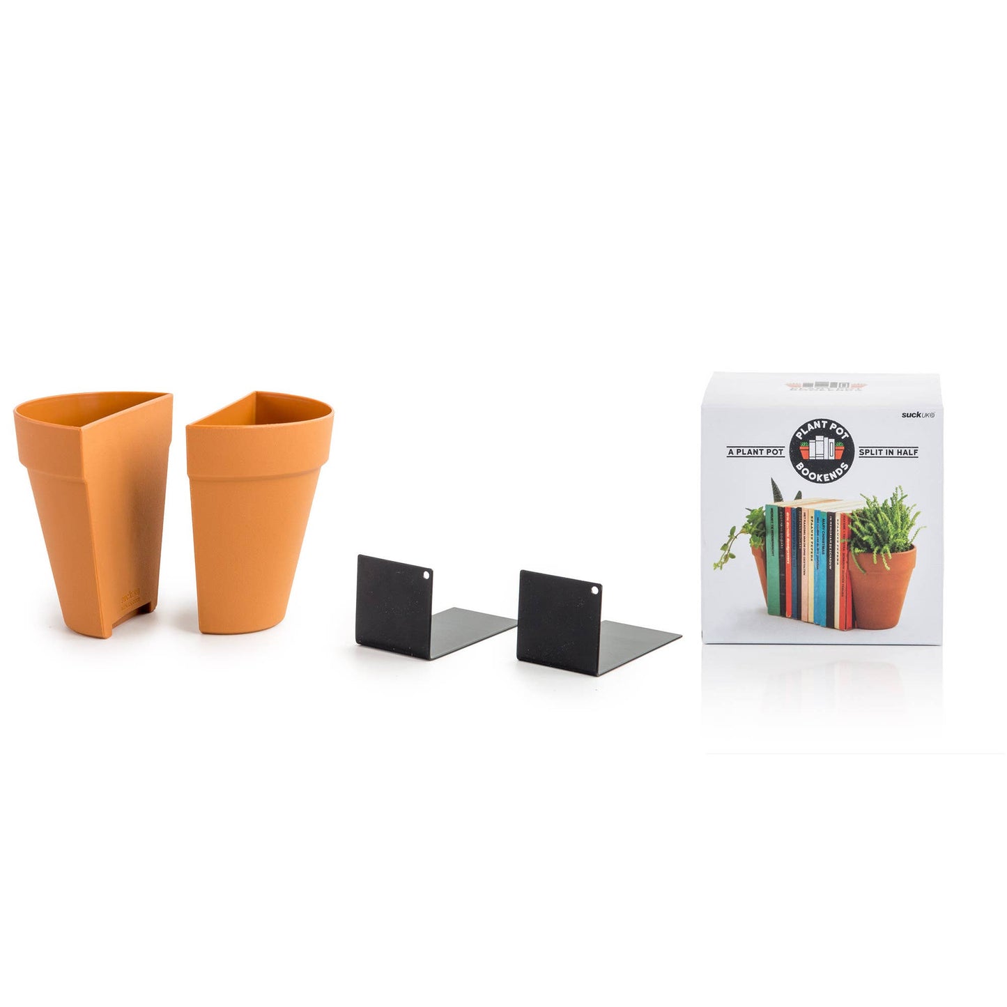 Plant Pot Bookends