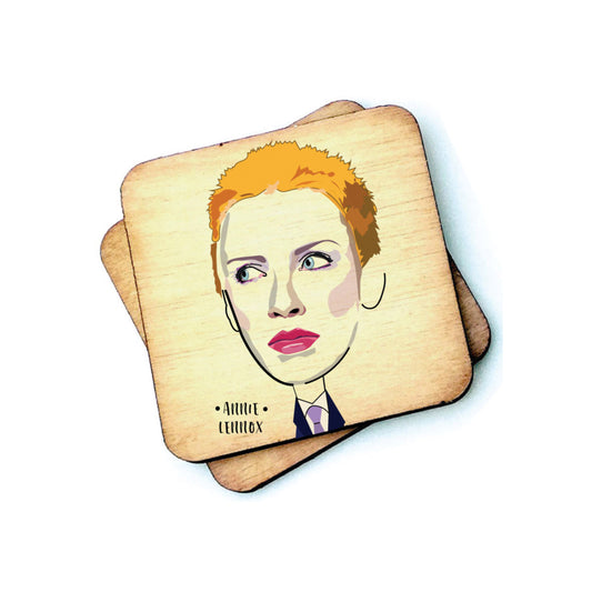 Annie Lennox Celebrity Wooden Coaster