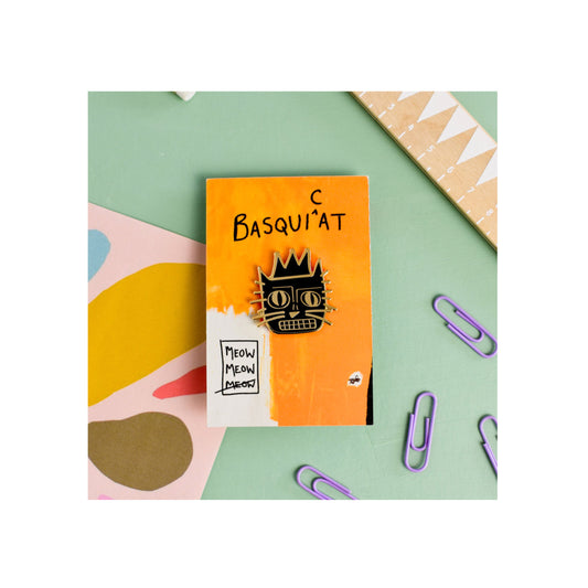 BasquiCAT Cat Artist Pin