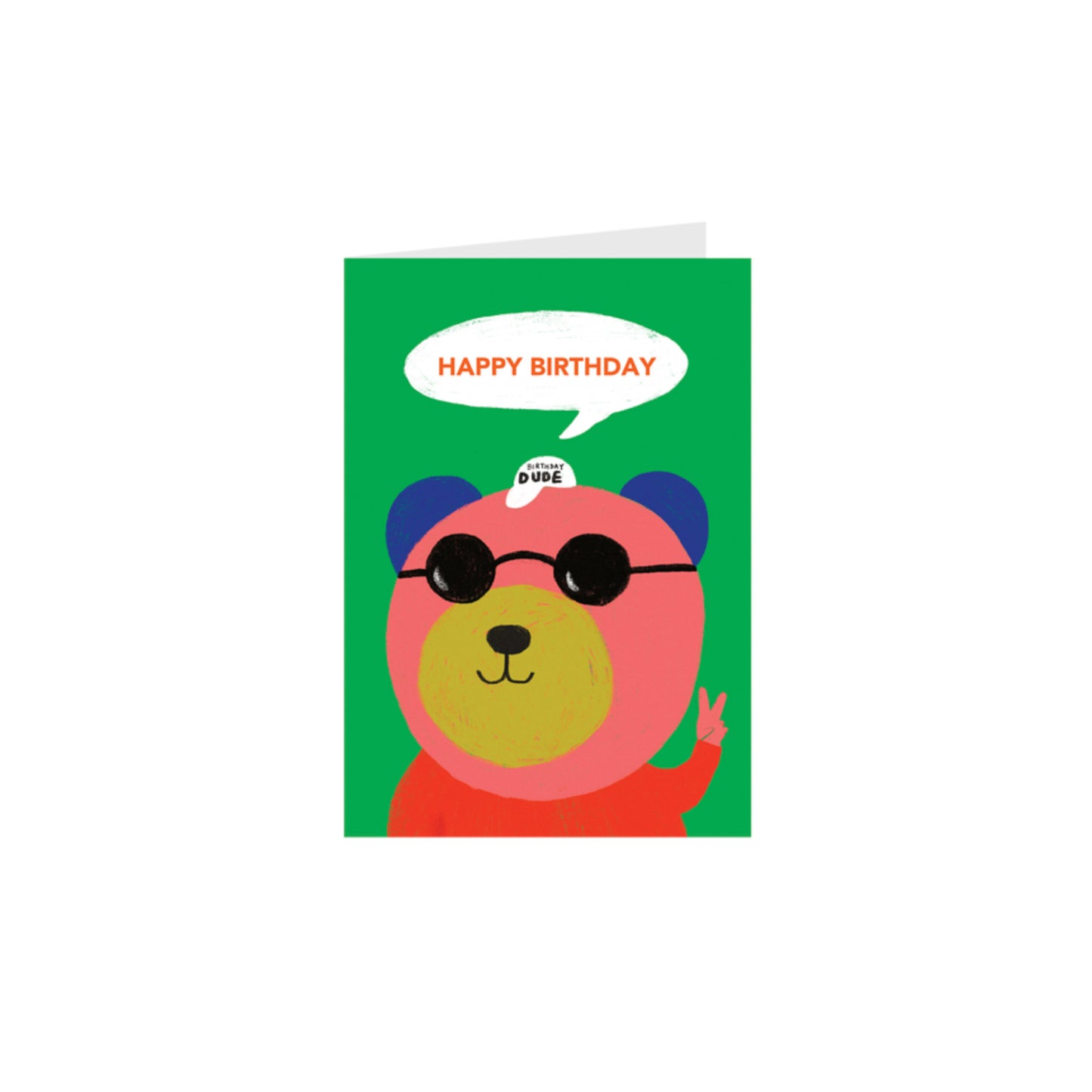 Happy Birthday Bear Card