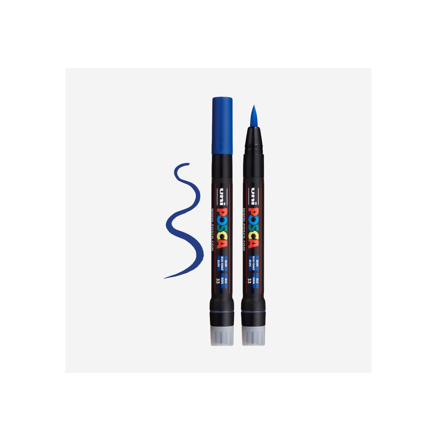 POSCA BRUSH PEN PCF-350 BLUE