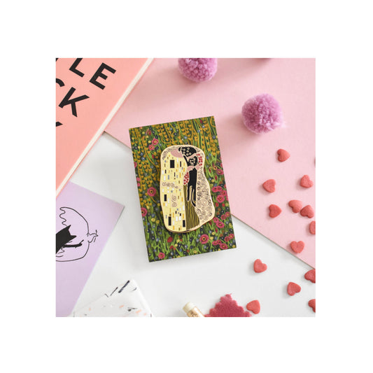 Guscat Klimt Cat Artist Pin