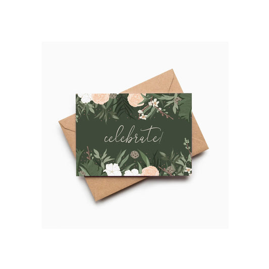 Celebrate Floral Card