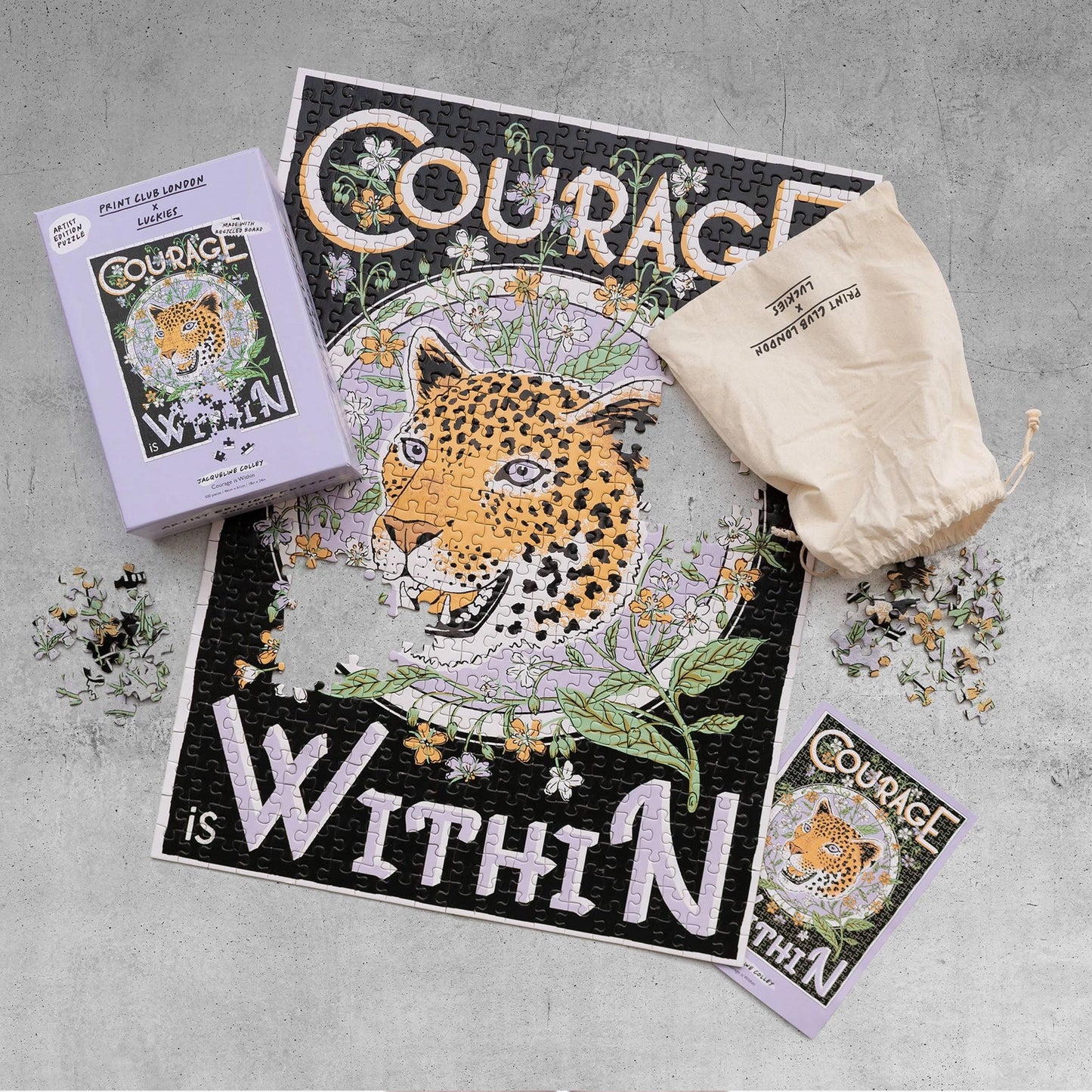 Courage is Within Puzzle