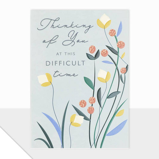 Sympathy Card - Noted Thinking of You - Difficult Time