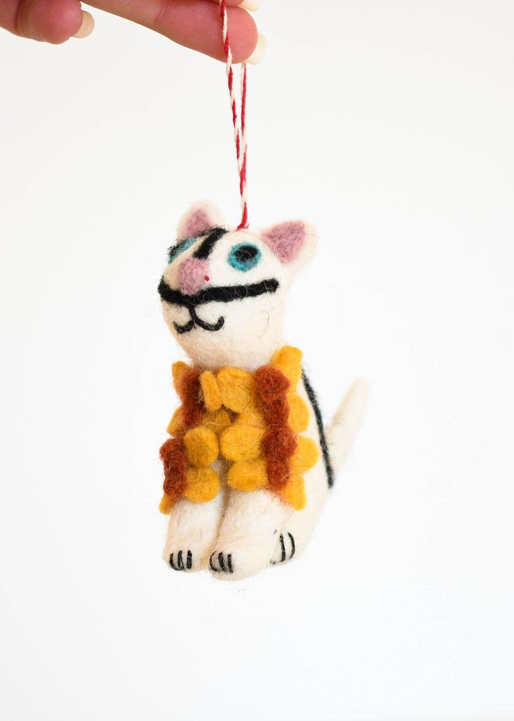 Salvador Catli Art Cat Felt Decoration