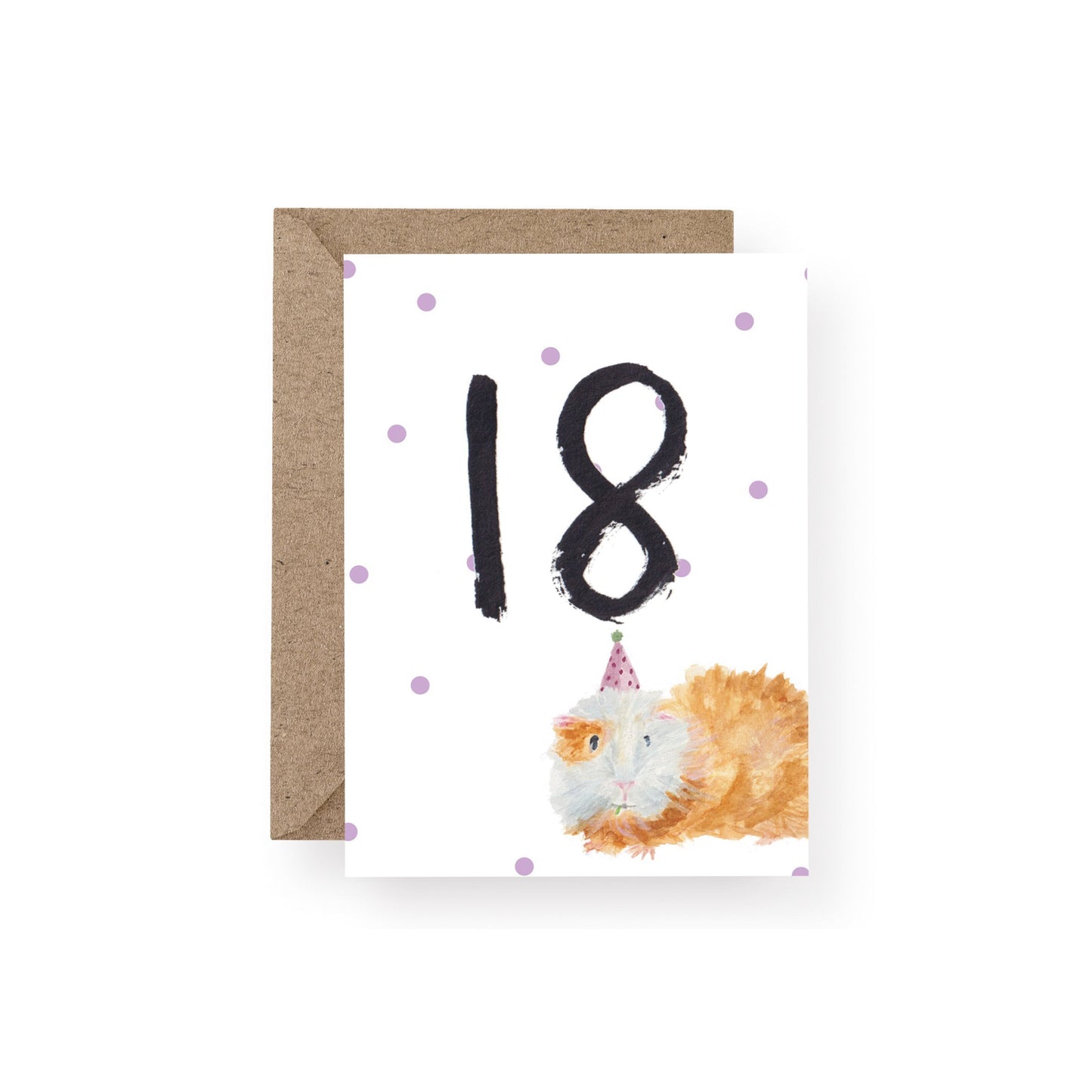 Number Eighteen Guinea Pig Card