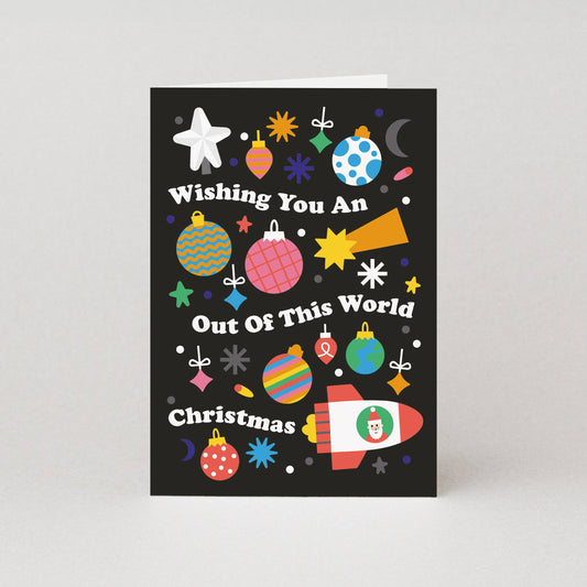 Out of This World Christmas Card | Space Christmas Cards