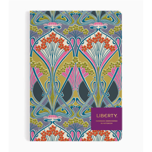 Liberty Ianthe Bloom B5 Handmade Embroidered Journal