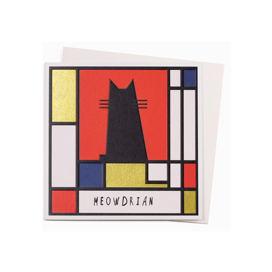 Meowdrian Card