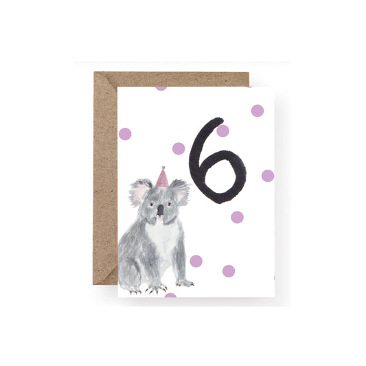 Number Six Card