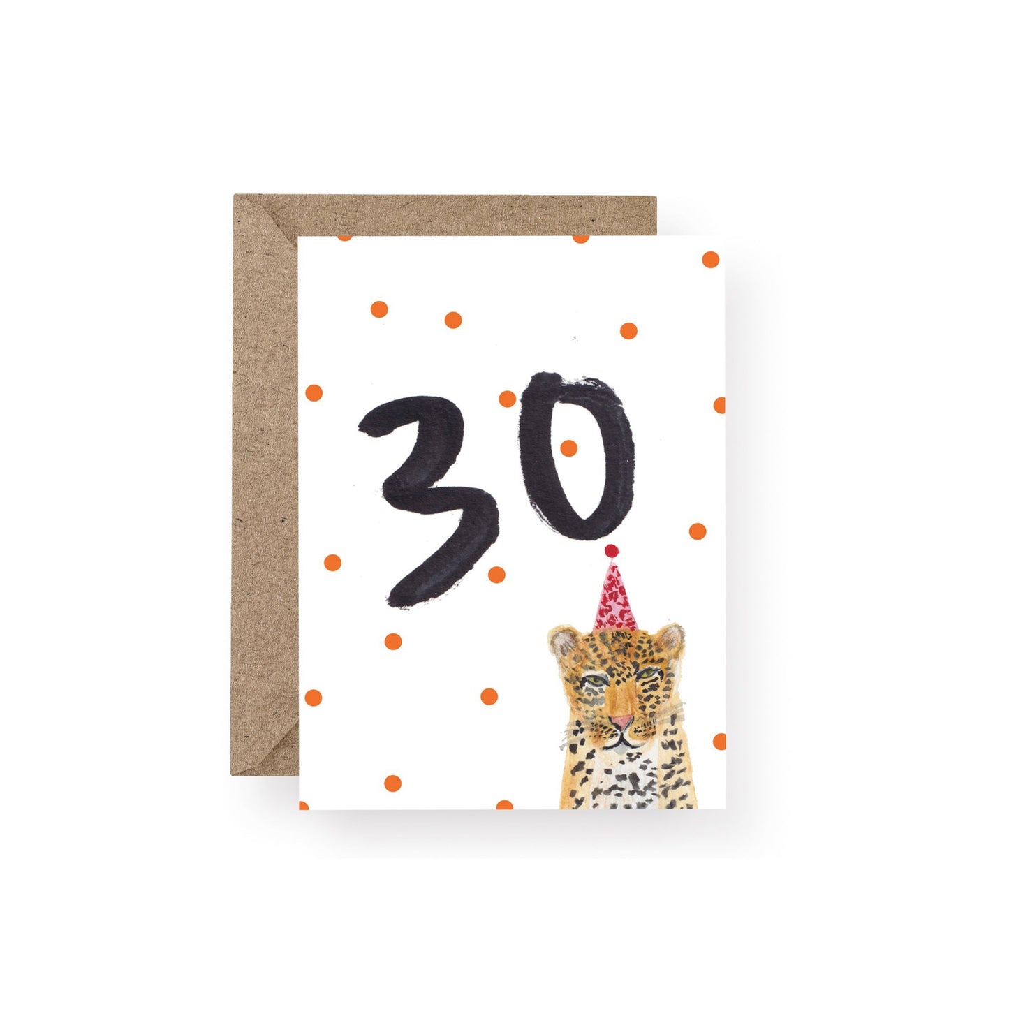 Number Thirty Card