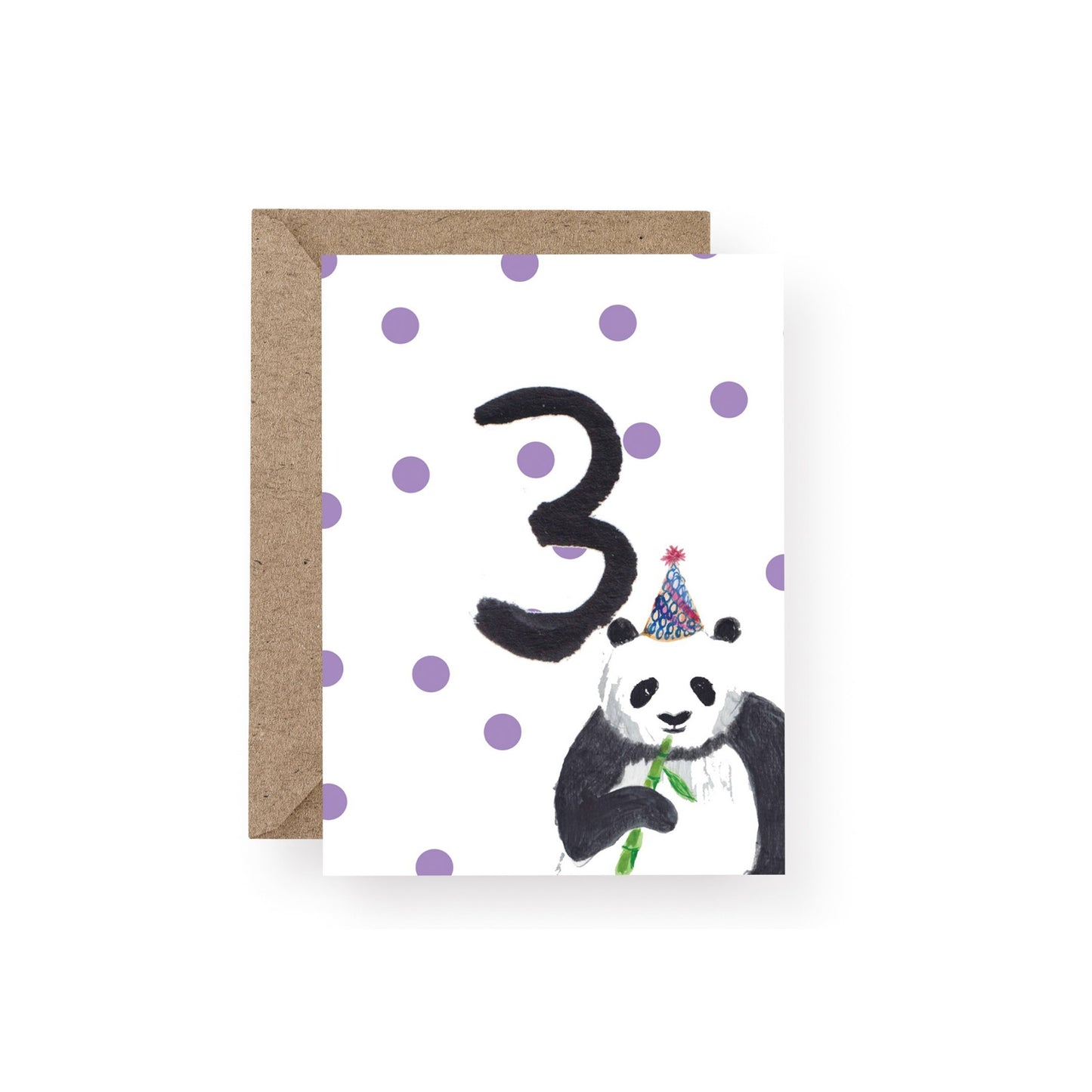 Number Three Card