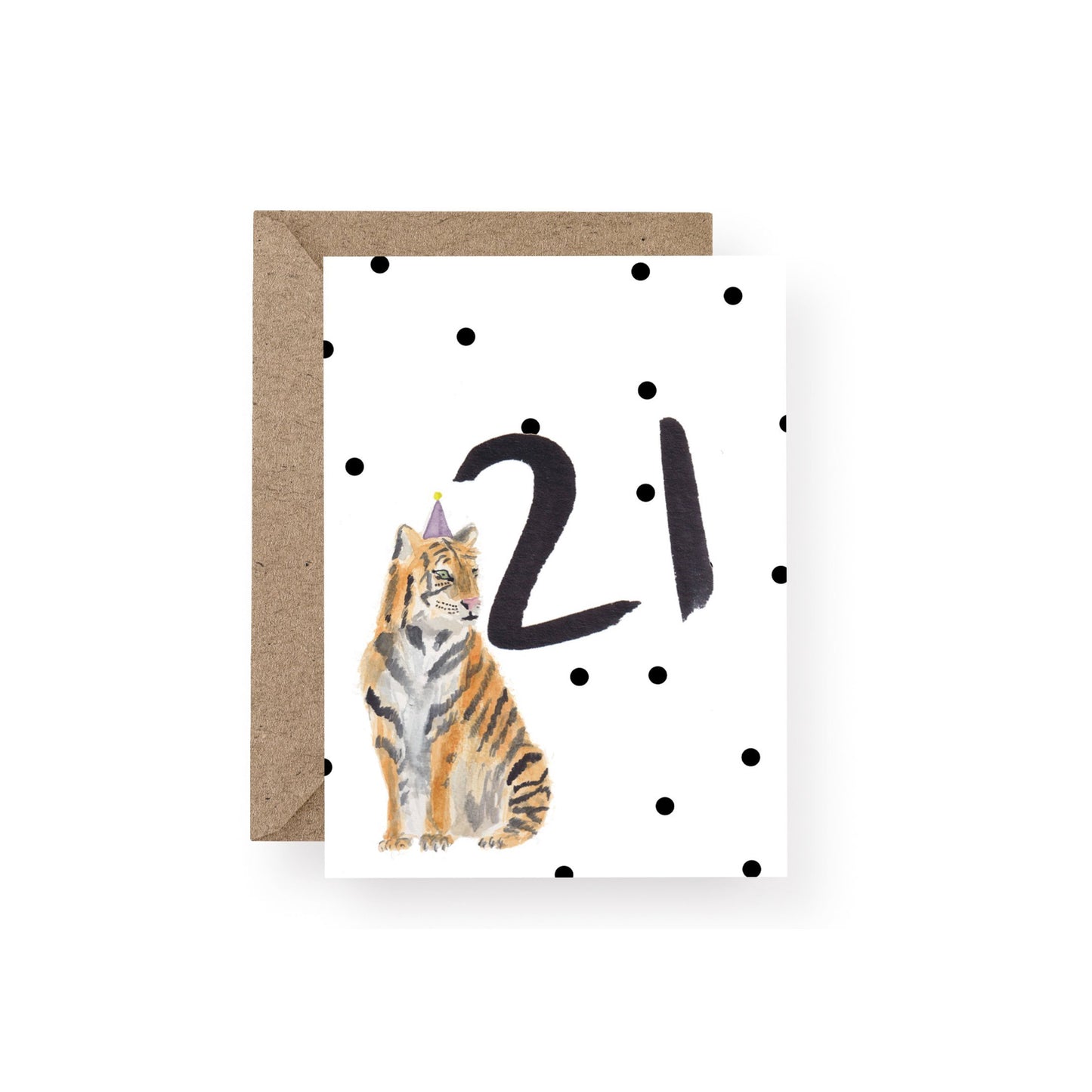 Number Twenty-One Card