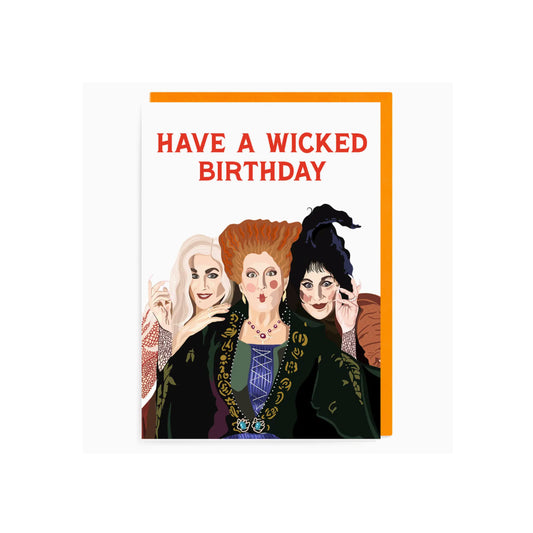 Wicked Birthday Card | Hocus Pocus